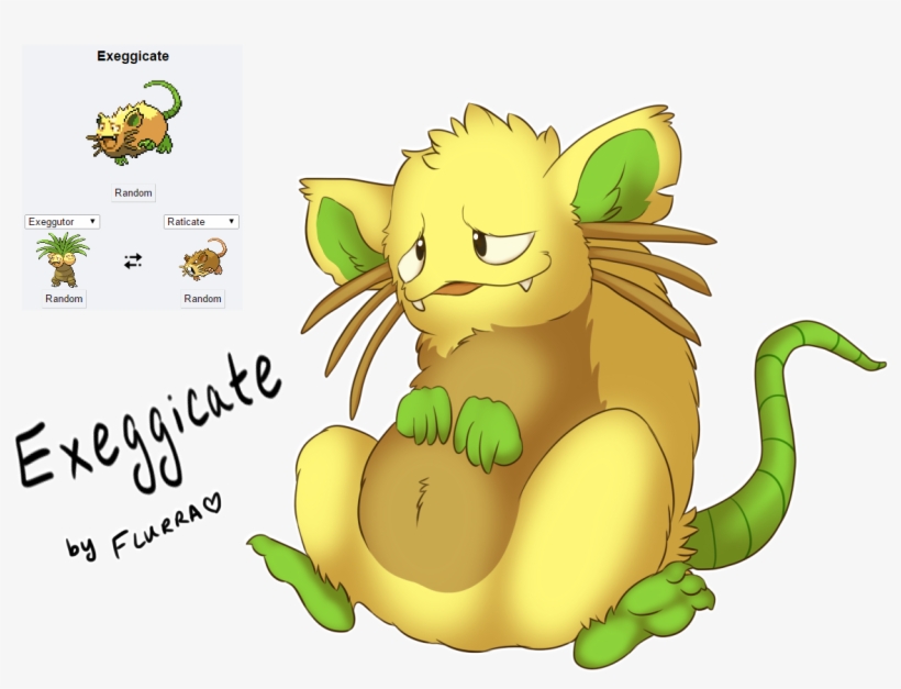 Exeggicate - Cartoon, transparent png download