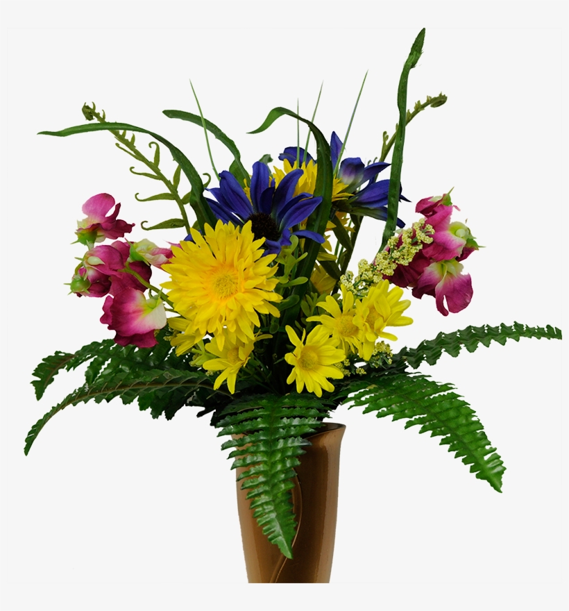 Yellow Daisy & Wildflower Mix - Yellow, transparent png download