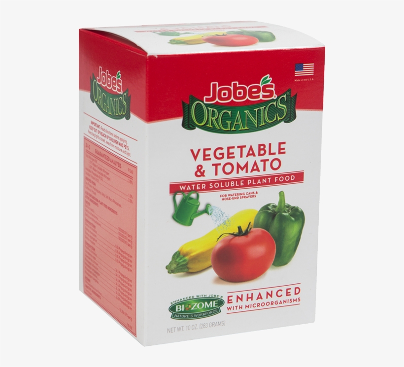 Jobe's Organics Vegetable And Tomato Fertilizer - Easy Gardener Inc Organic Water Soluble Vegetable, transparent png download