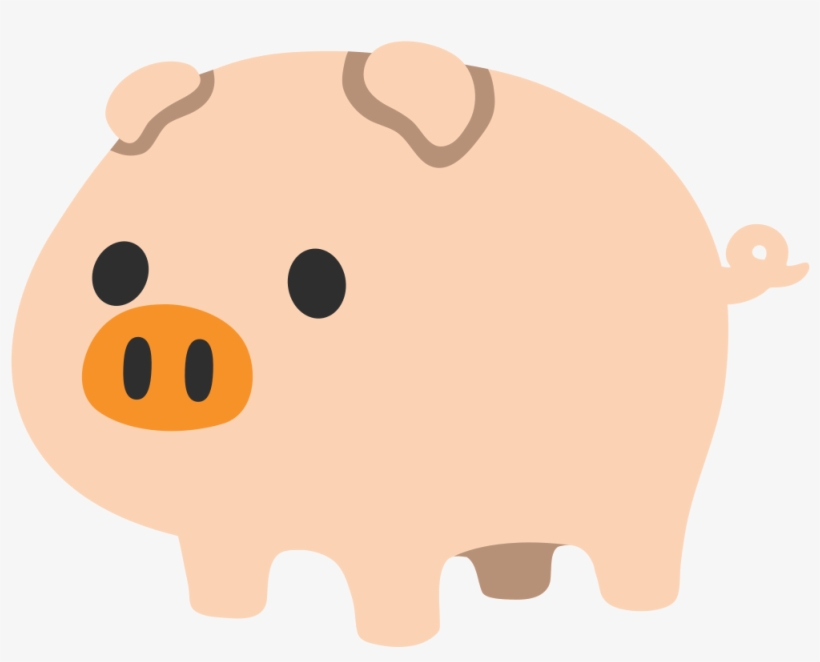 Open - Pig Emoji Png, transparent png download