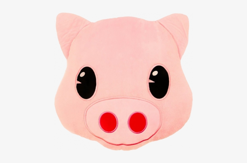 Wholesale Pig Emoji Cushion - Emoji, transparent png download