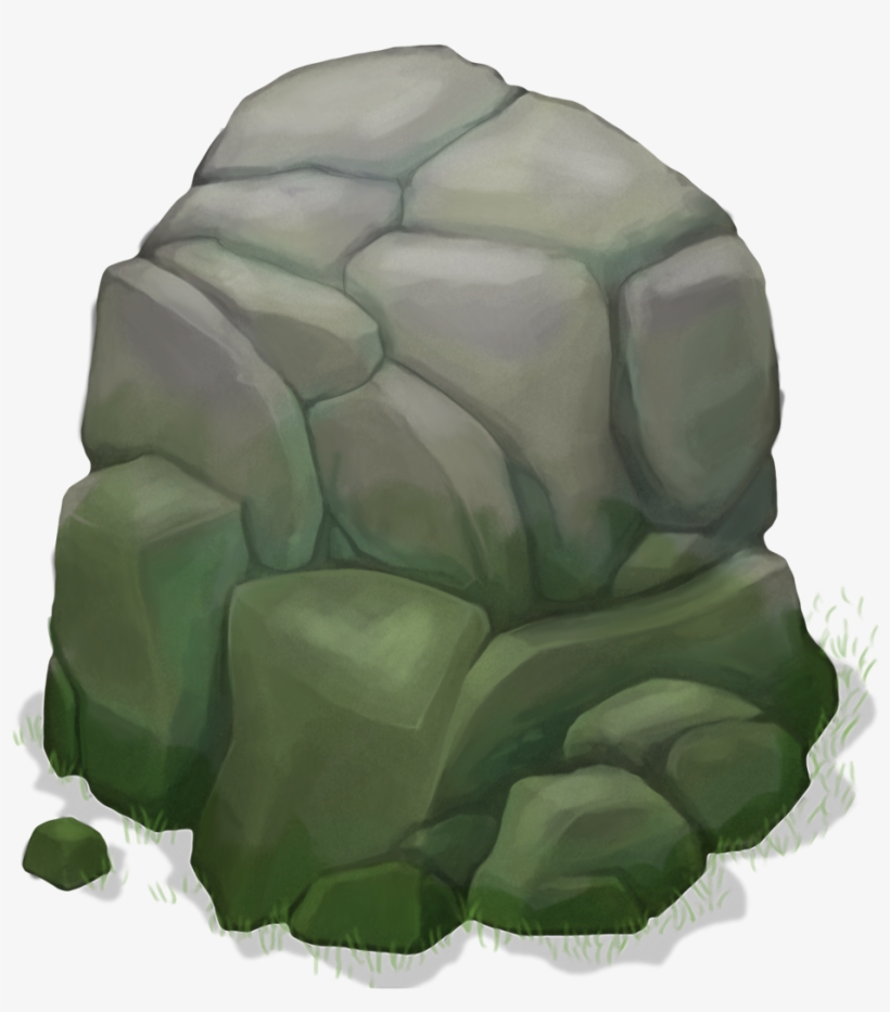 Plant Island Big Rock - Air Island, transparent png download