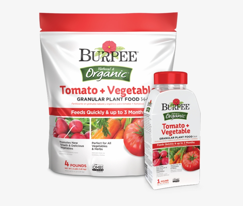 Tomato Vegetable Granular Plant Food - Burpee 7504046 4 Lbs Tomato & Vegetable Granules, transparent png download