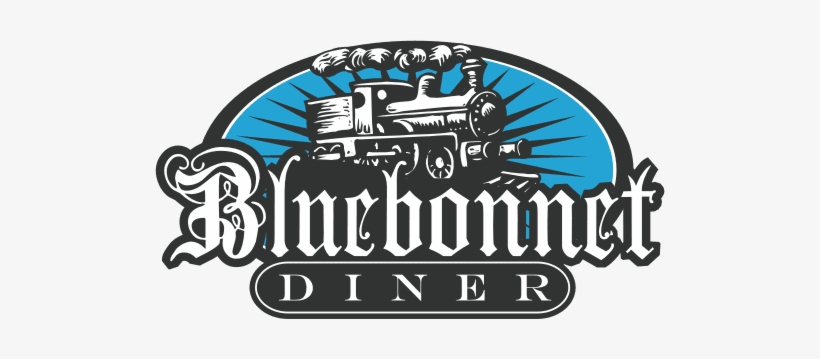 Bluebonnet Diner Logo - Gothic Initial B Large Wall Clock, transparent png download