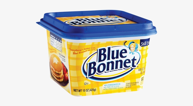 Blue Bonnet , Templeofthetongue - Blue Bonnet 46% Vegetable Oil Spread - 15 Oz Tub, transparent png download