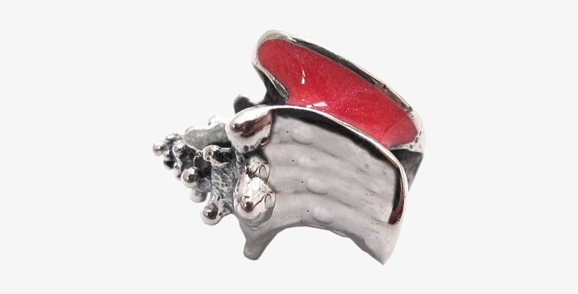 Beautiful 3 Dimensional Conch Shell Bead - Bead, transparent png download