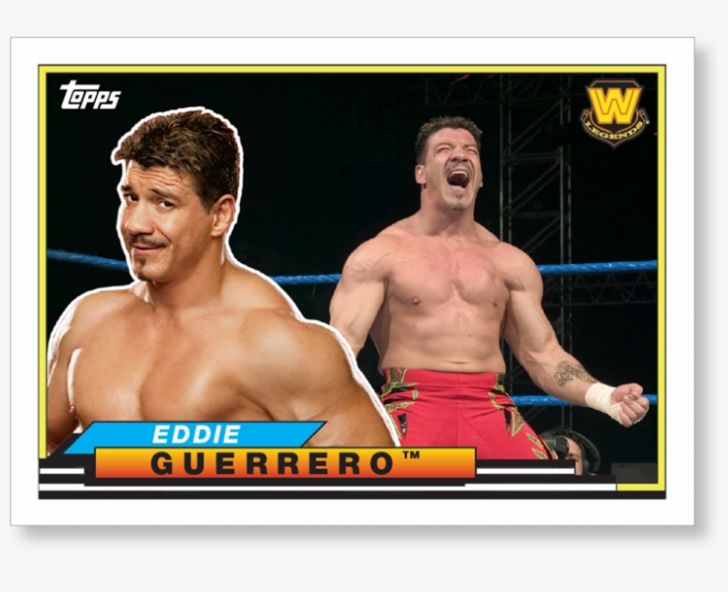 2018 Topps Wwe Heritage Eddie Guerrero - Eddie Guerrero, transparent png download