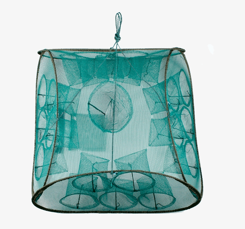 Shrimp Cage Fishing Net Fish Net Fishing Cage Lobster - Fishing Net, transparent png download