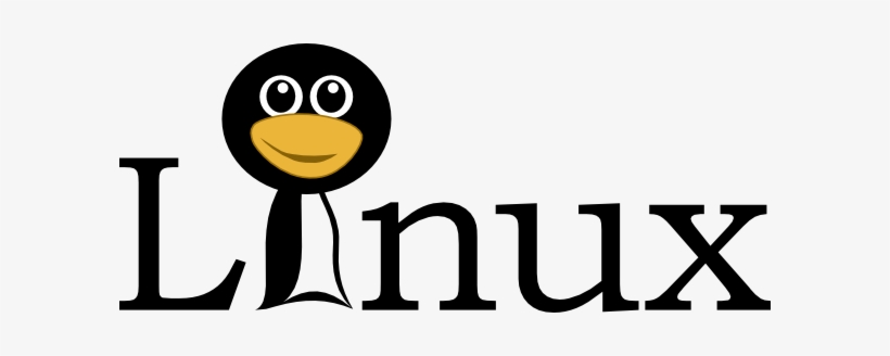 Linux With Penguin Svg Clip Arts 600 X 248 Px, transparent png download