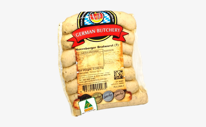 Nürnberger Bratwurst Product Image - Nuremberg, transparent png download