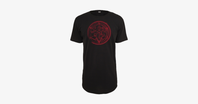 Transmutation Circle Urban Classics Long Tee Black, transparent png download