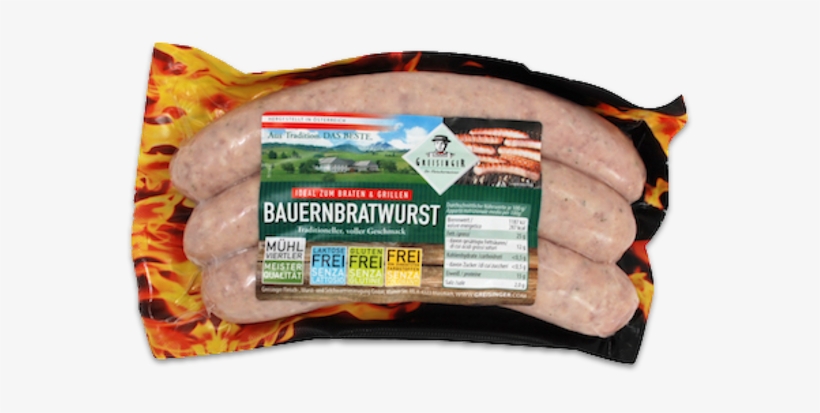 Farmer's Bratwurst - Cervelat, transparent png download