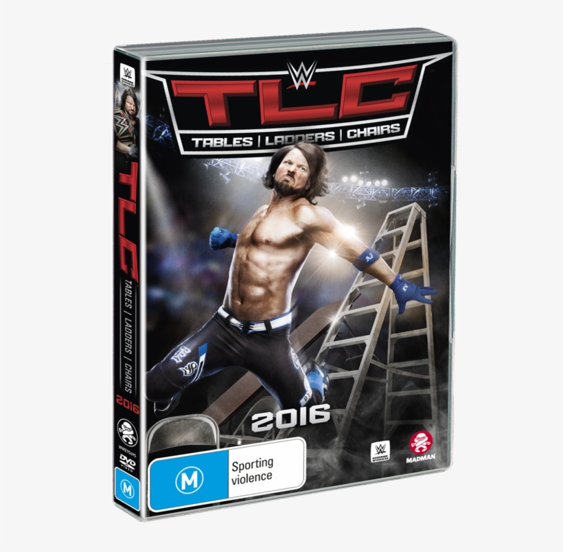 Tlc Tables, Ladders & Chairs - Wwe: Tlc Tables, Ladders & Chairs 2016 (dvd), transparent png download