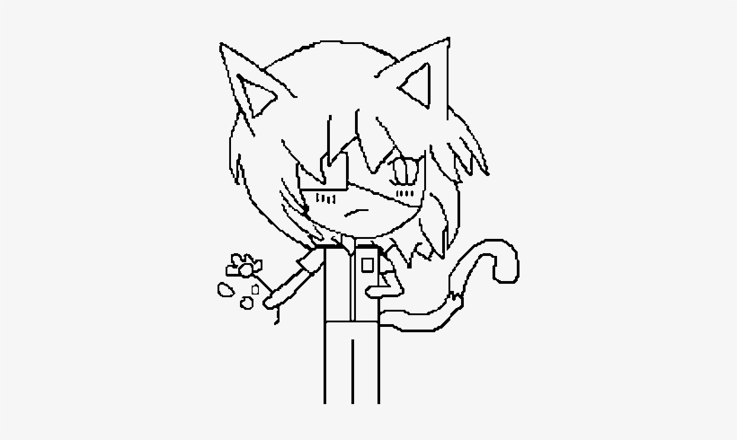 Neko Para Colorear, transparent png download