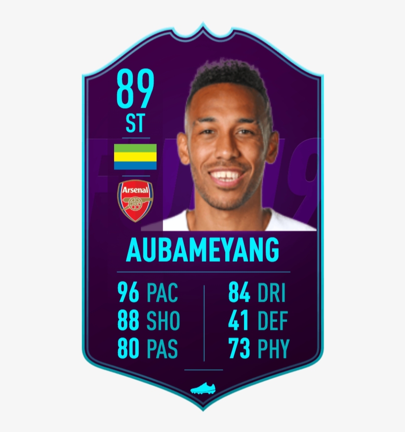 Aubameyang Liked This Tweet About Him Getting A Striker - Fifa 19 Aubameyang Potm, transparent png download