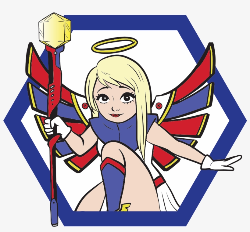 Grace-wings - Superhero, transparent png download