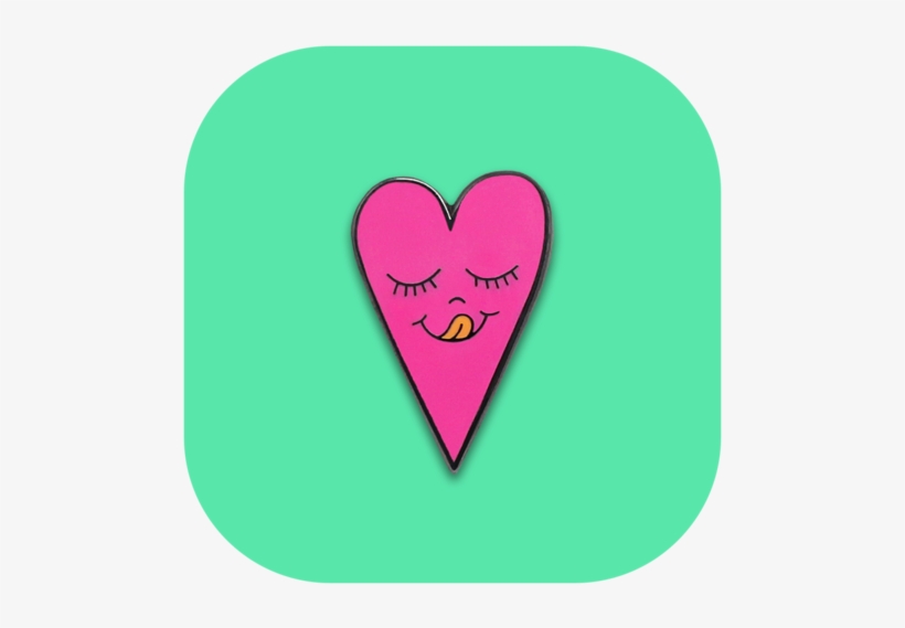 Neon Pink Heart - Heart, transparent png download