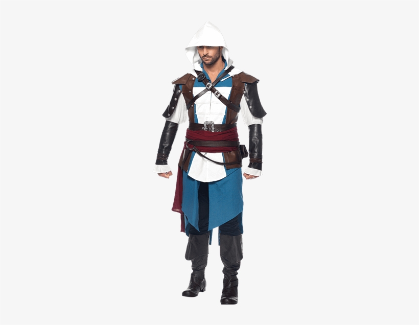 Mens Assassins Creed Edward Costume - Edward Kenway Costume, transparent png download