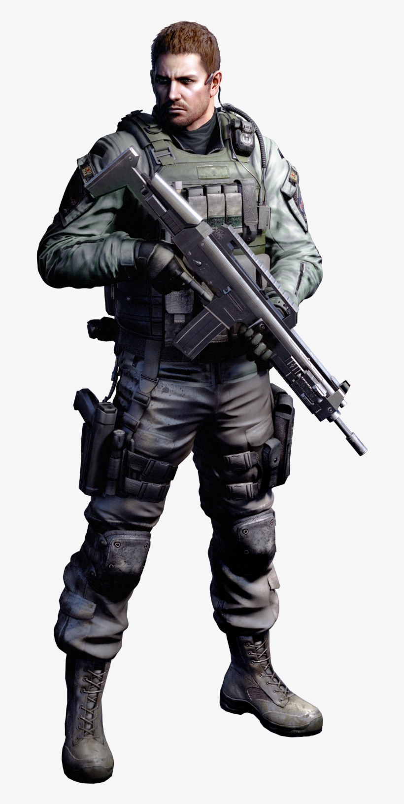 No Caption Provided - Leon S Kennedy Chris Redfield, transparent png download