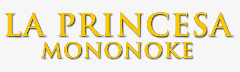 Princess Mononoke Image - La Princesa Mononoke Logo, transparent png download