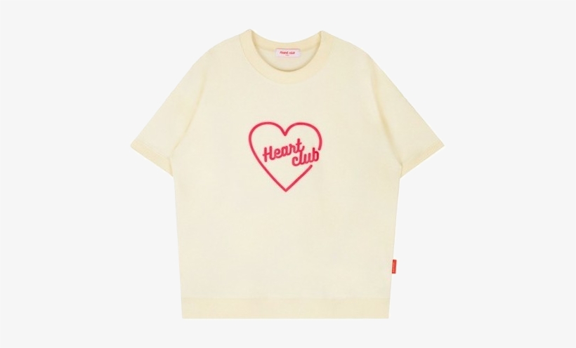 Heart Club 16sc Heart Neon Top - ポチャッコ Tシャツ(run), transparent png download