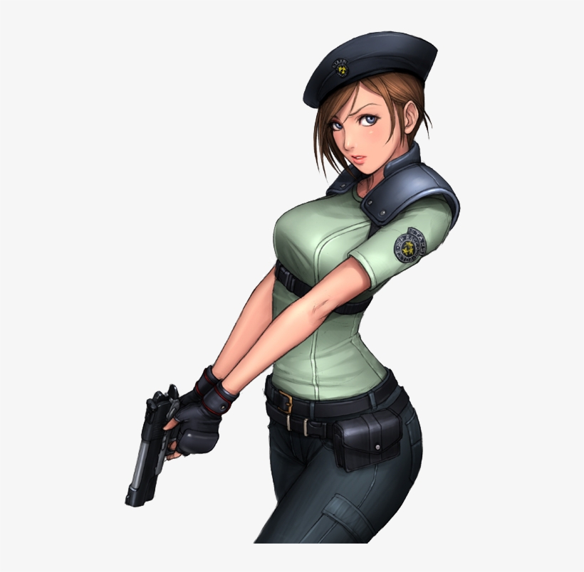 Picture - - Jill Valentine Fan Art, transparent png download