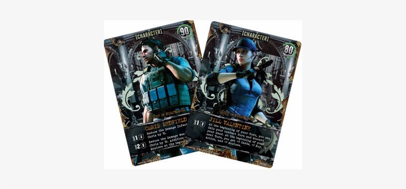 Resident Evil Deck Building Game - Resident Evil Deck Building Card Game, transparent png download