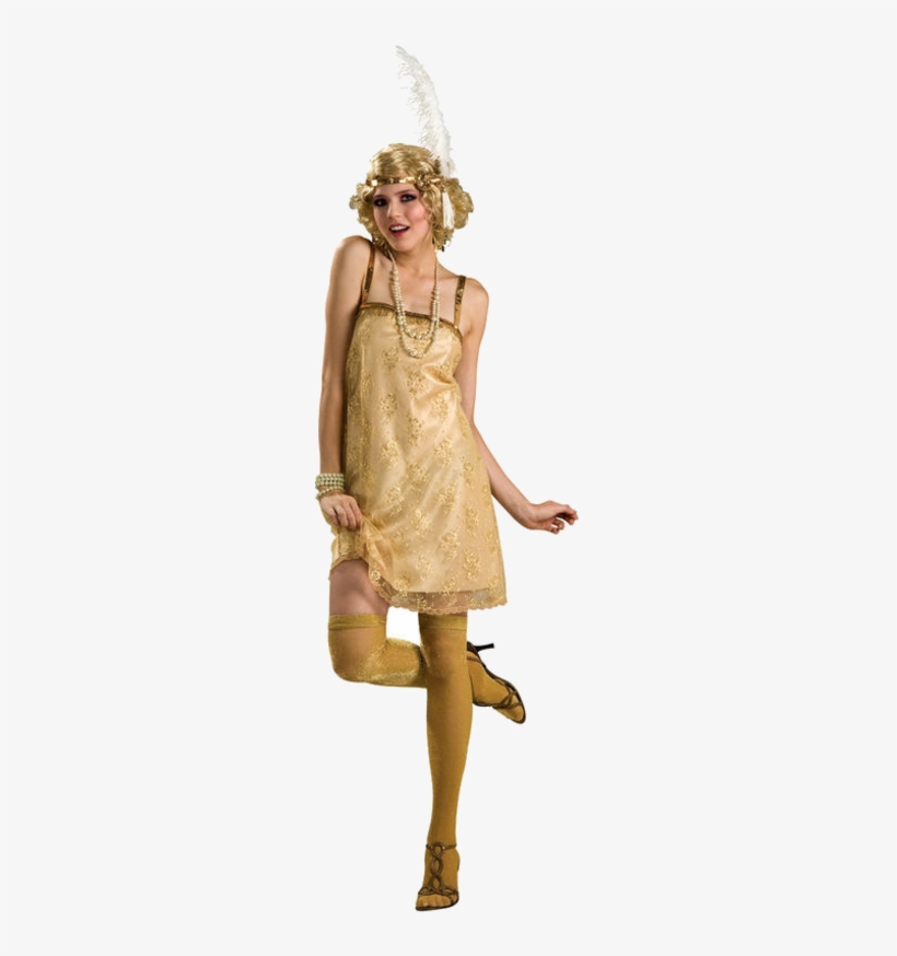 Flapper Girl Costume £28 - Easy Flapper Girl Costume, transparent png download