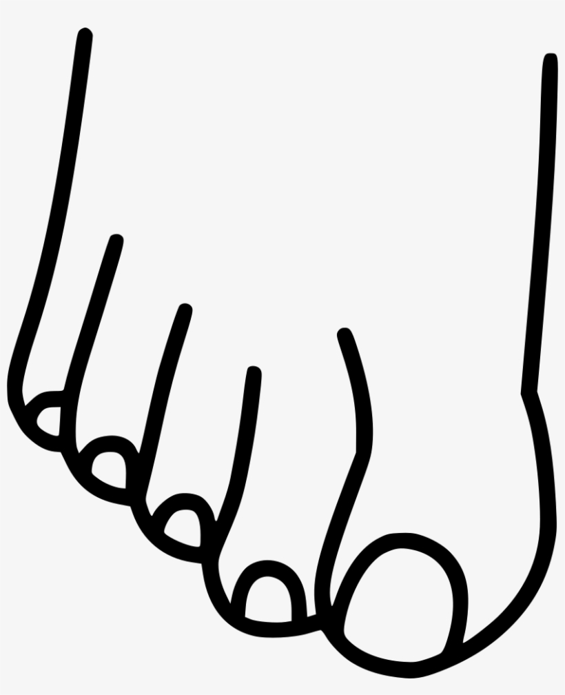 Pedicure Comments - Pedicure Svg, transparent png download