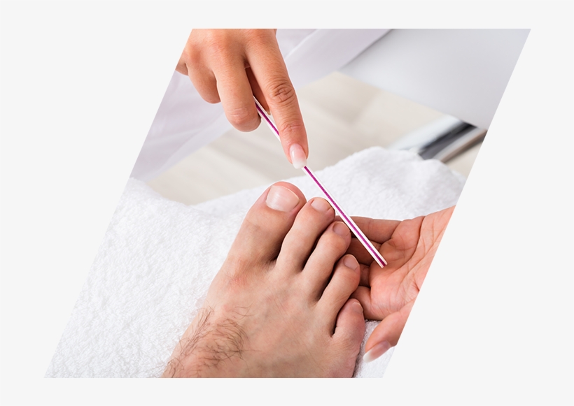 Guy Receiving A Foot Pedicure - Manicure Y Pedicure De Hombre, transparent png download