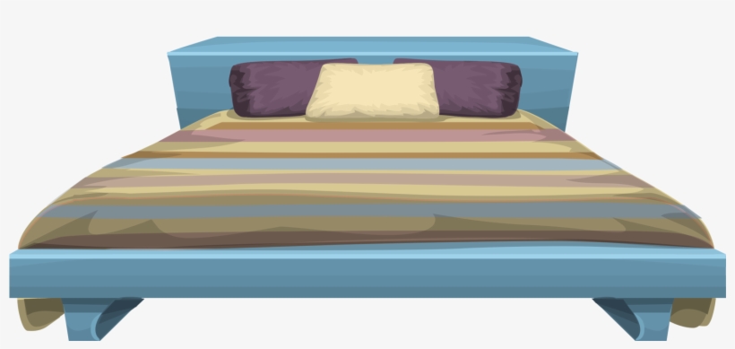 Bed Frame Mattress Bed Sheets Bed-making - Duvet, transparent png download
