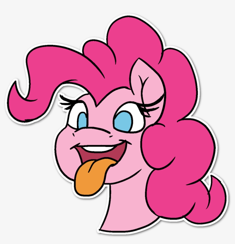 Jen-neigh, Bust, Pinkie Pie, Portrait, Safe, Silly - Cartoon, transparent png download