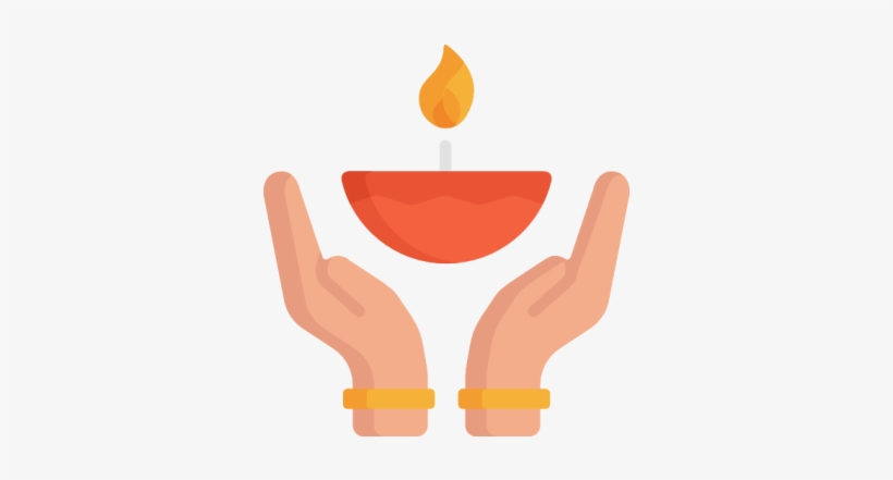 Diwali Lamp Light - Light, transparent png download