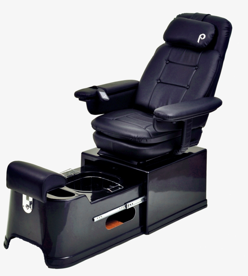 Pibbsps92 Pedicure Spa With Footsie Bath - Pibbs Footsie Pedicure Spa Black Model Ps92, transparent png download