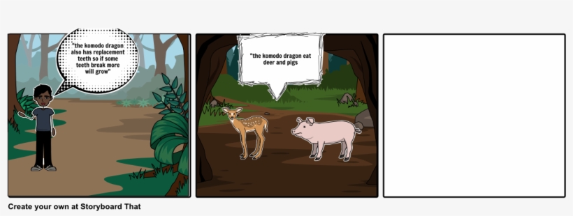 Komodo Dragon Part - Illustration, transparent png download