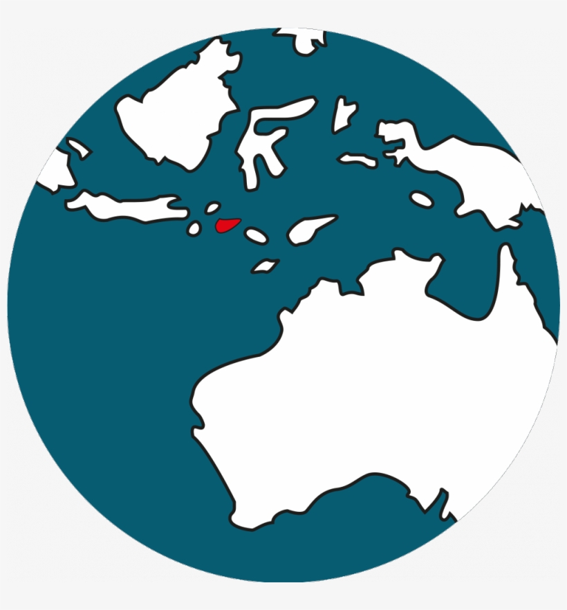 Komodo Dragon Clipart Blue - Map Of Asean And Australia, transparent png download