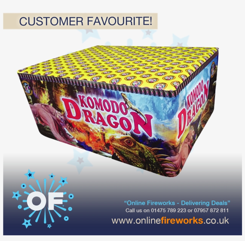 Komodo Dragon By Fireworks International From Online - Brother Fireworks, transparent png download