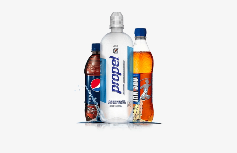 Carbonated Soft Drinks And Water - Propel Purified Water With Electrolytes - 25.4 Fl Oz, transparent png download