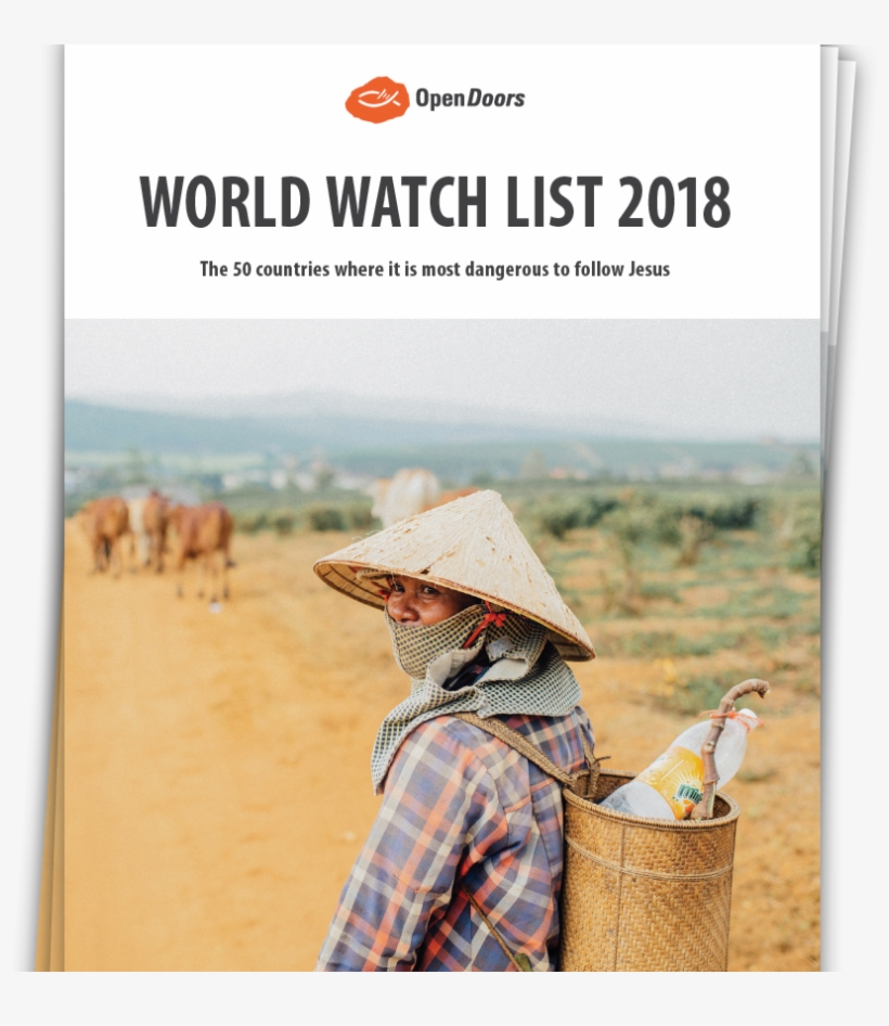 Each Year The World Watch List Ranks The Top 50 Countries - Open Doors, transparent png download
