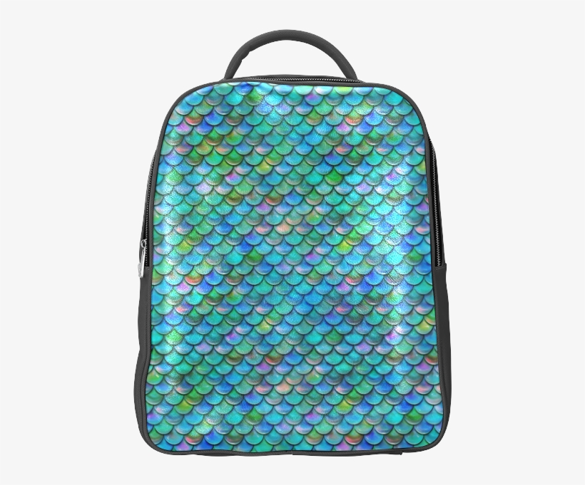 Mermaid Scales Popular Backpack - Mermaid Scales Sling Bag Handbag, transparent png download