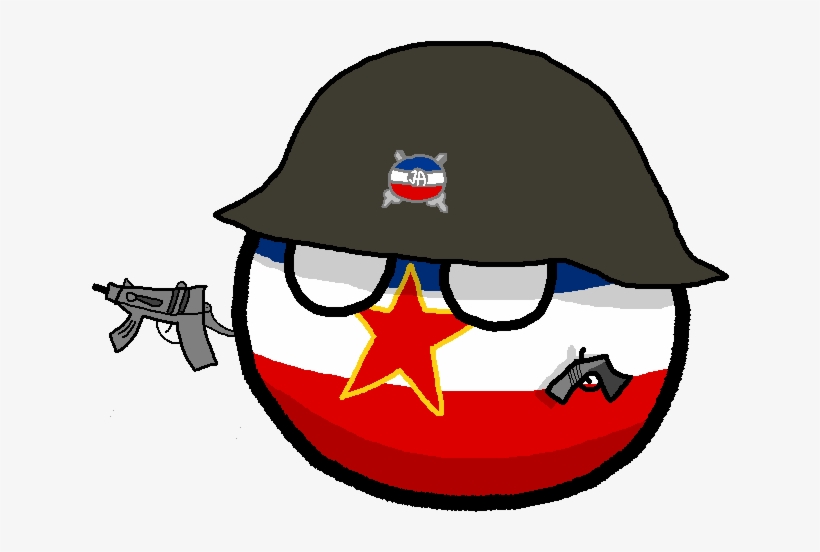 Yugoslaviaball - Yugoslavia In The Eurovision Song Contest, transparent png download