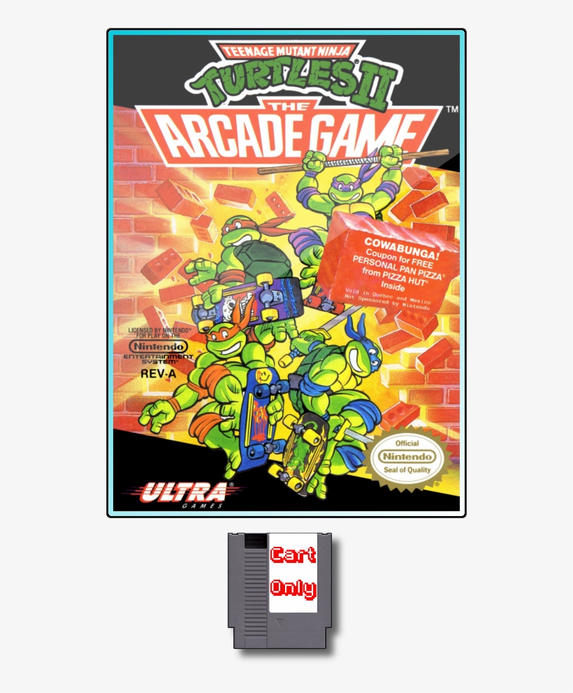 Teenage Mutant Ninja Turtles Ii - Teenage Mutant Hero Turtles Ii, transparent png download