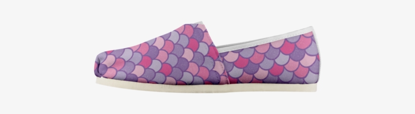 Mermaid Scales Ladies Canvas Shoes - Slip-on Shoe, transparent png download