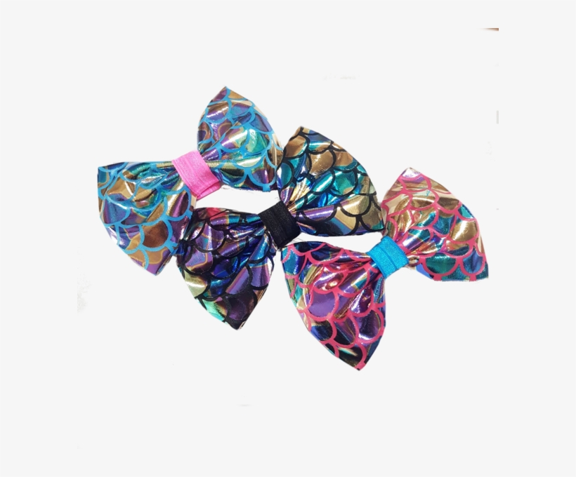 Holographic Ombre Scales Bowtie - Ombré, transparent png download