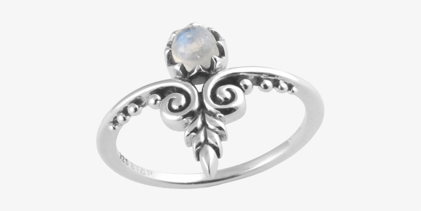 Sterling Silver Ornate Swirl Ring Weight - Ring, transparent png download