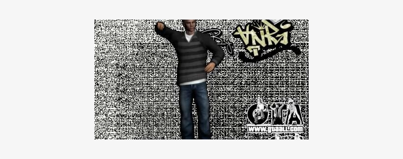 Ped In Jeans And Jacket For Gta San Andreas - Poster, transparent png download