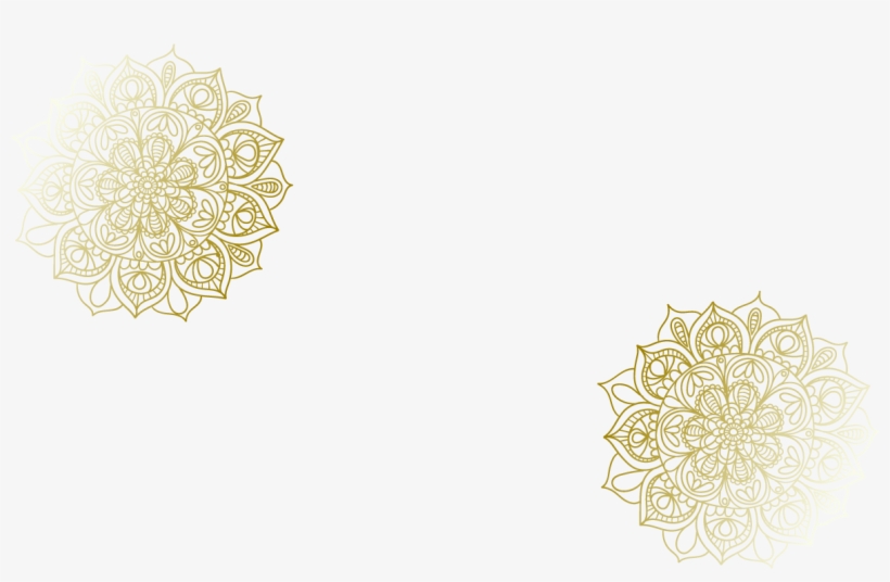 Namaste Mandala Black Vinyl Sticker Wall Art, transparent png download