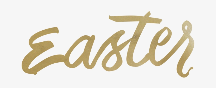 Easter Services At Christ Fellowship Church - Transparent Text Easter Png, transparent png download