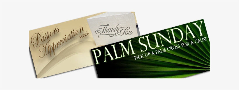 Palm Sunday And The Pastors Appreciation Day - Calligraphy, transparent png download