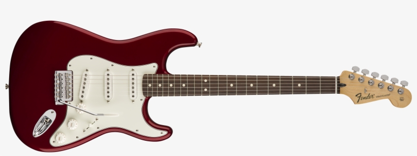 $624 - - Fender Stratocaster Hss Red, transparent png download